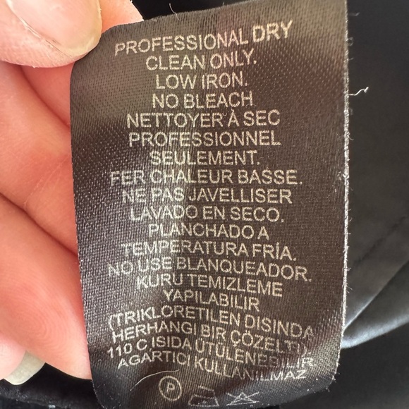 Tibi Off-Shoulder Navy Blue Shift Dress Wylie Satin Bow Sleeves Mini Size 0 XS - Picture 5 of 12